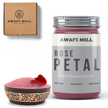 Awafi Mill Rose Petal Powder Dried Rose 100gm